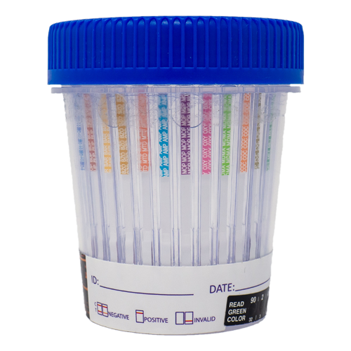 generic drug test cup no label