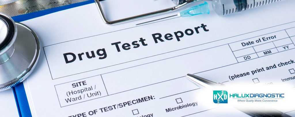 the most common way to test for drugs